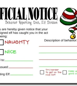 Elf Behavior Notes